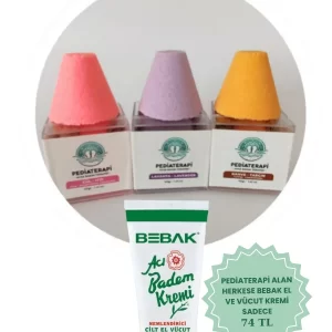 Pediaterapi Lavanta-Kahve/Tarçın-Gül/Itır ve Bebak Krem