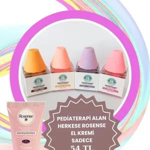 Pediaterapi Lavanta-Portakal-Kahve/Tarçın-Gül/Itır ve Rosense El Kremi