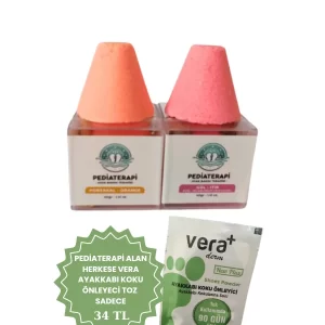Pediaterapi Portakal-Gül/Itır ve Vera Ayakkabı Koku Önleyici